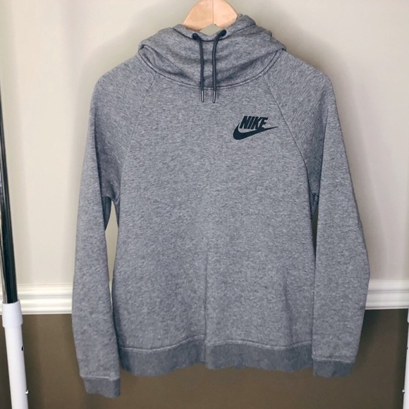 nike sweater gray